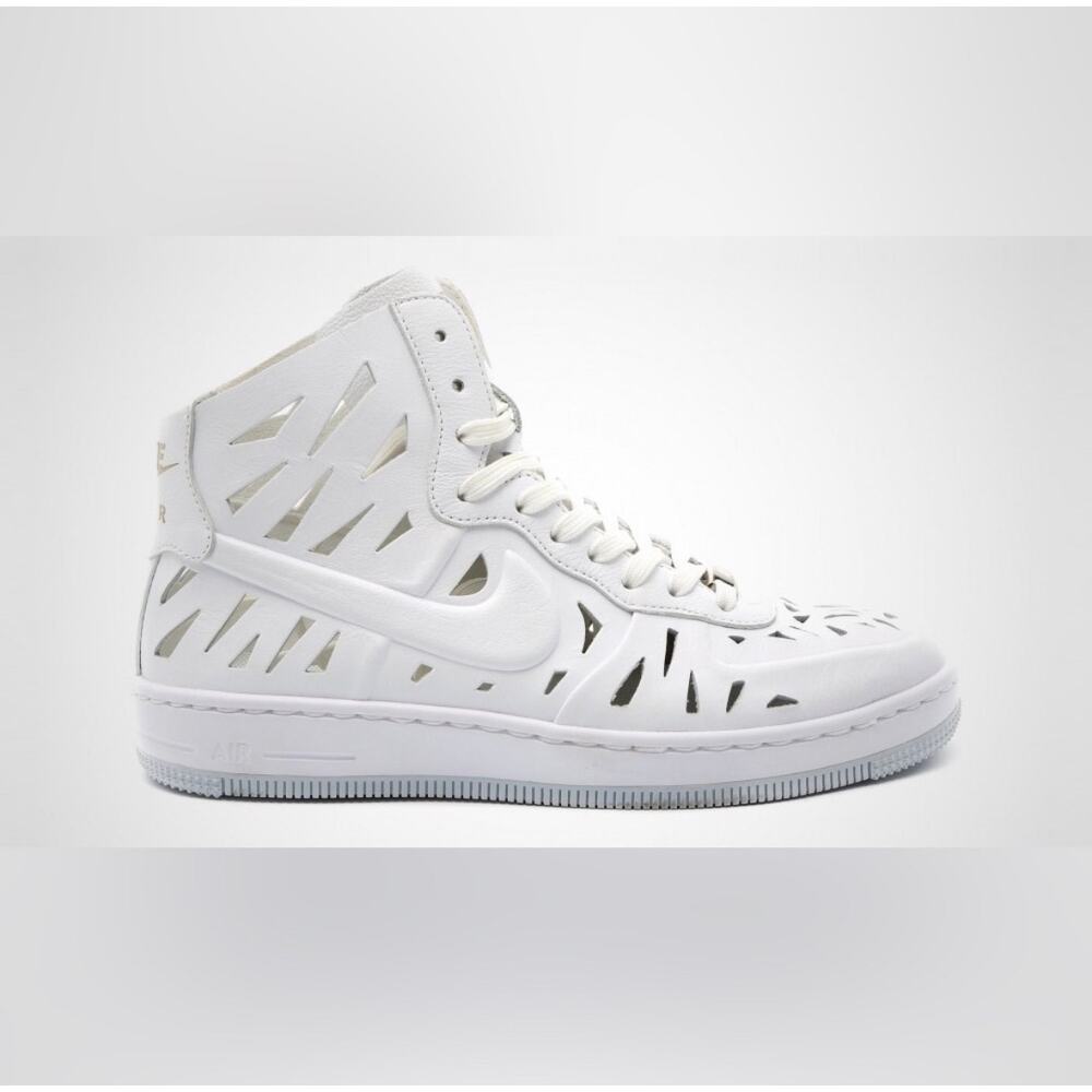 Nike Women’s Air Force 1 Ultra Force Mid Joli White Sneakers Size W 8